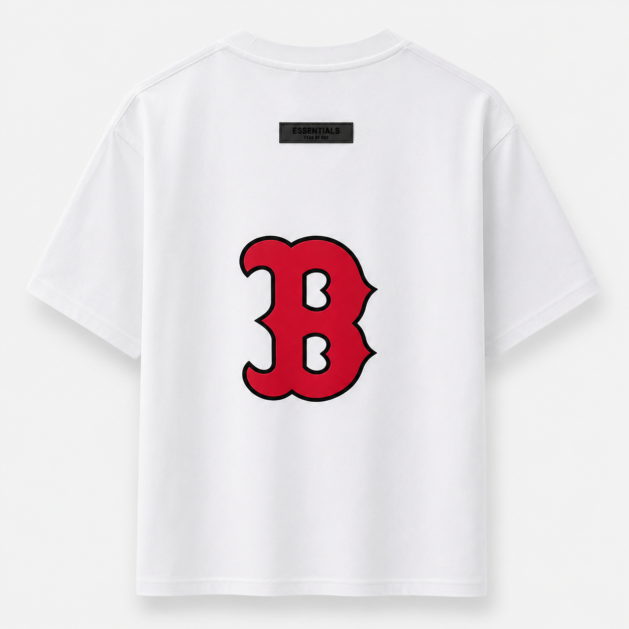 Boston Essentials Oversized White T-Shirt