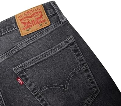 Livi's Premium Straight-Leg Denim Jeans - Vintage Black