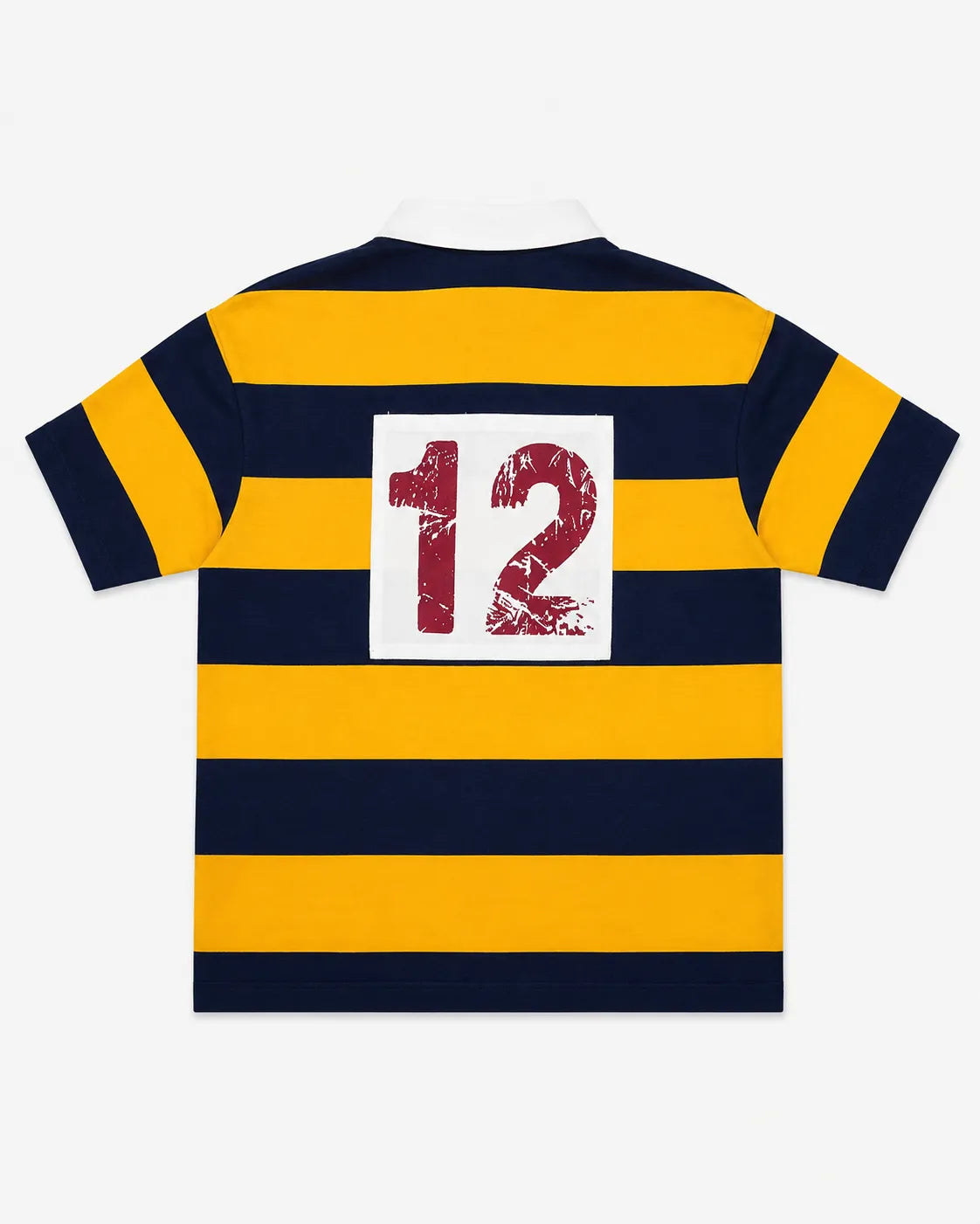 Striped Rugby Polo Shirt