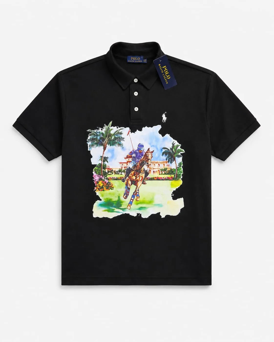 Polo Ralph Lauren Graphic Printed Polo Shirt