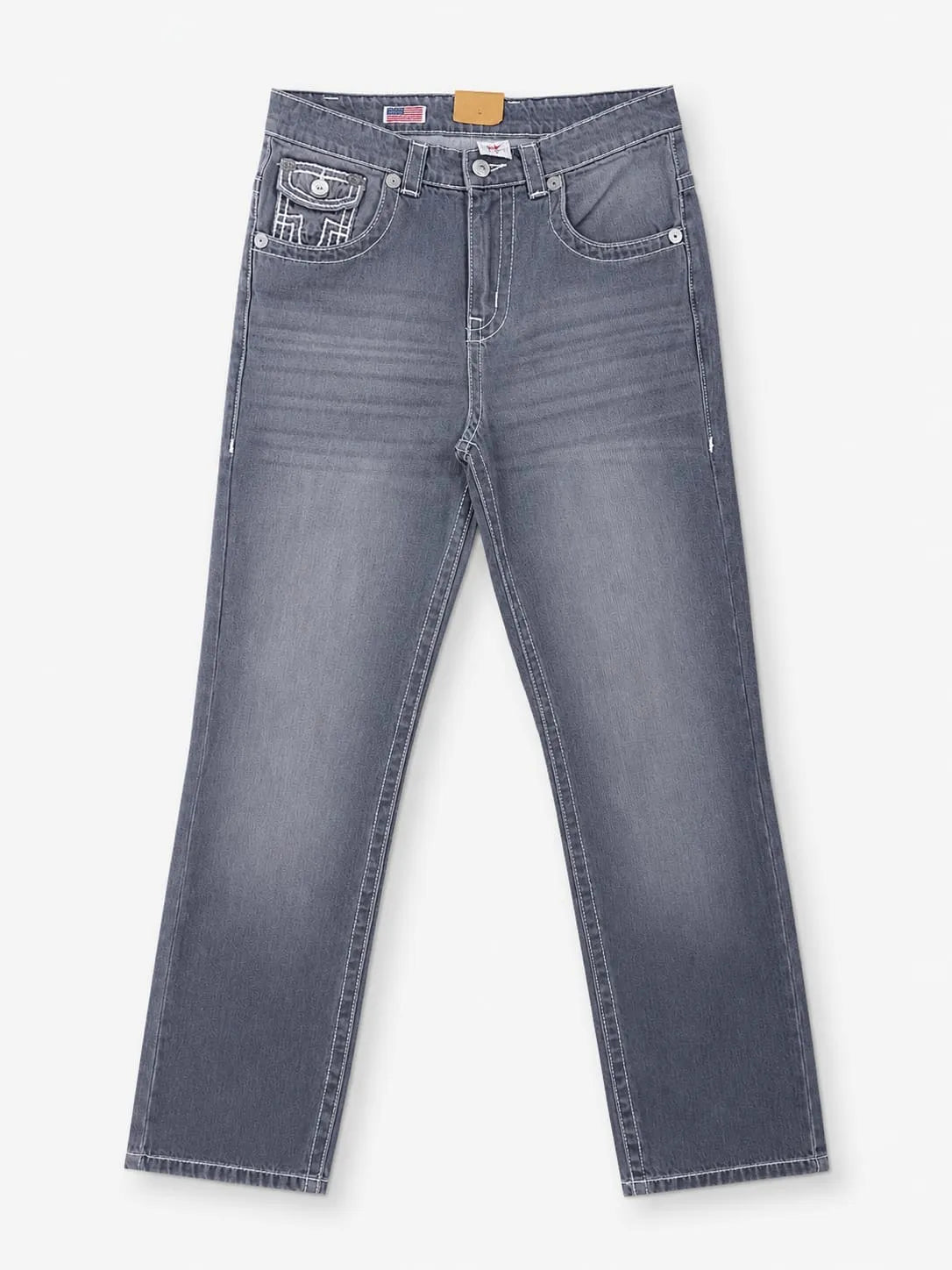 True Religion Ricky Super T Straight Leg Jeans