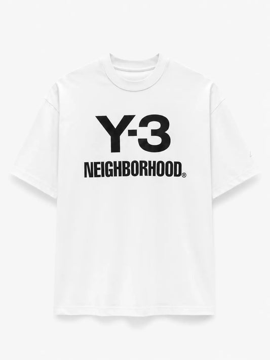 Y-3 x Neighborhood Oversized White T-Shirt – Premium Streetwear Graphic Tee