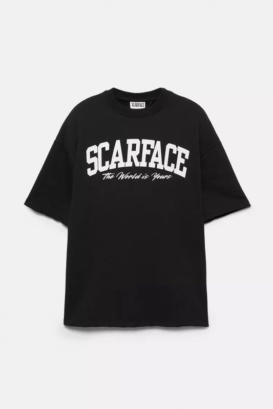 Pull&Bear Boxy Fit Red Oversized T-Shirt – West Coast NYC Patch