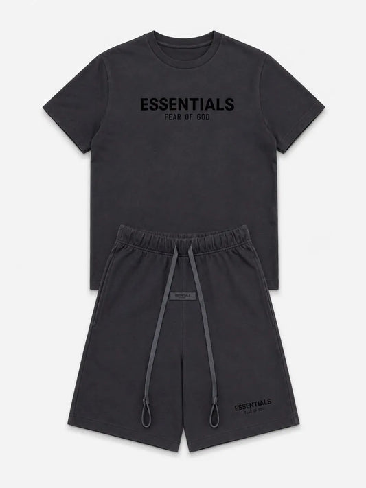 Essentials Fear Of God T-Shirt and Shorts Set