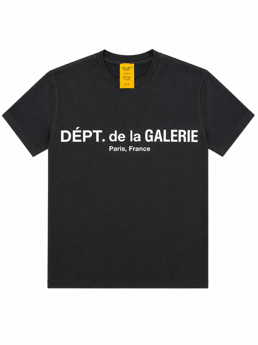 Gallery Dept. Dépt. de la Galerie Paris France Logo T-Shirt – Premium Cotton