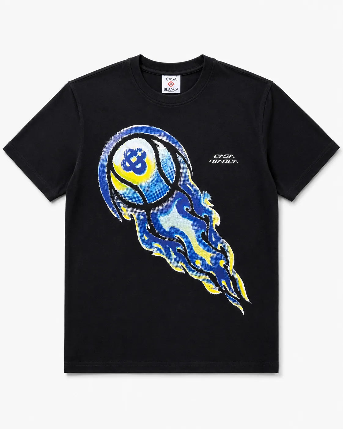 Casablanca Jellyfish Graphic T-Shirt – Premium Cotton Oversized Streetwear Tee | Black& White