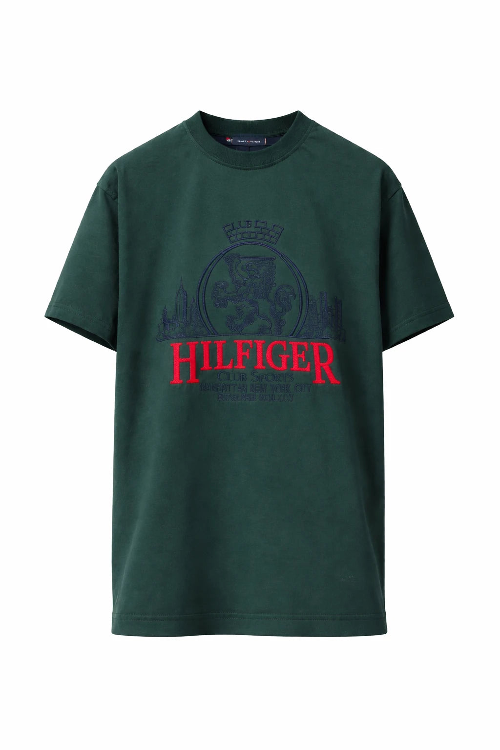 Tommy Hilfiger Club Sports Manhattan Graphic T-Shirt - Forest Green