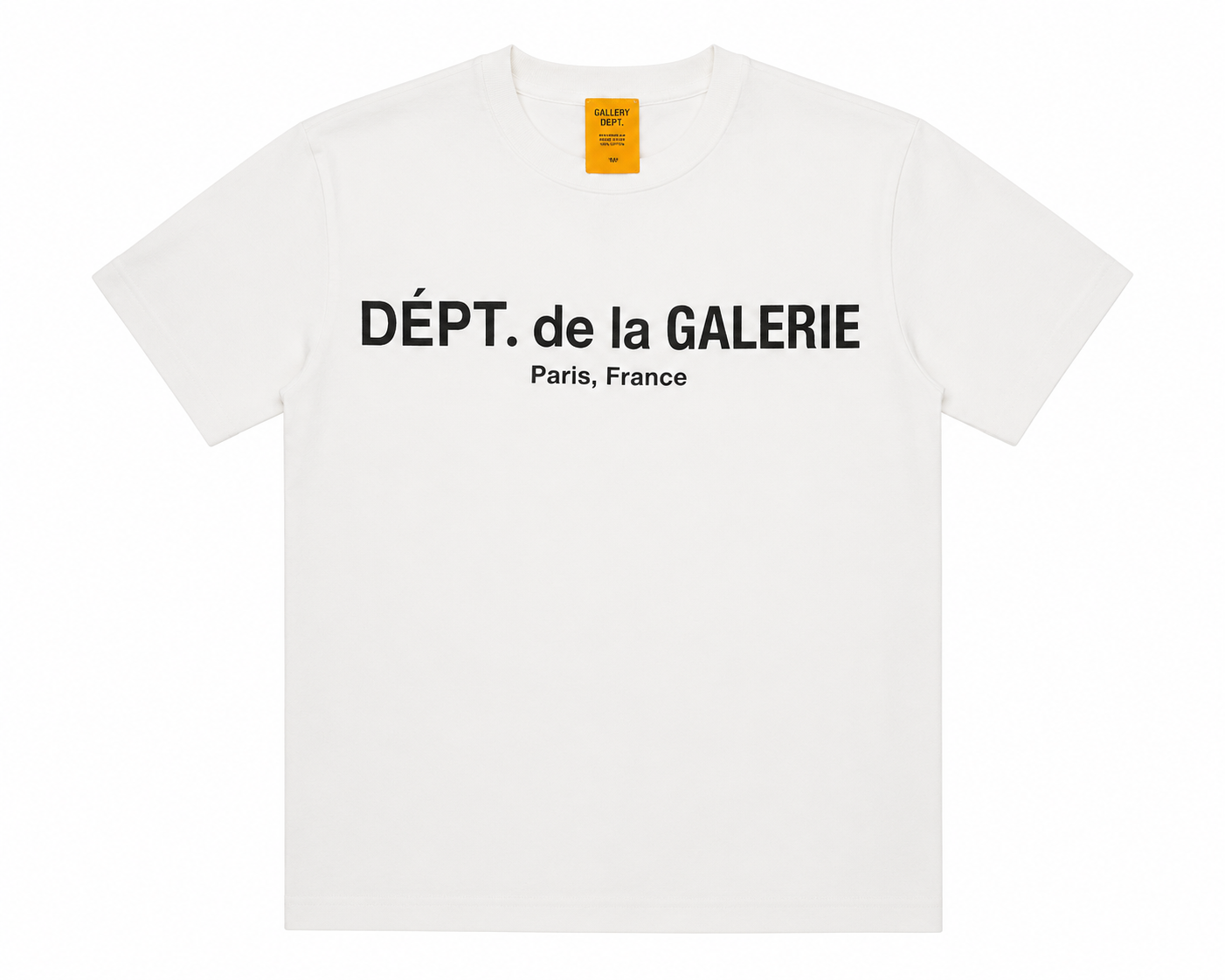 Gallery Dept. Dépt. de la Galerie Paris France Logo T-Shirt – Premium Cotton