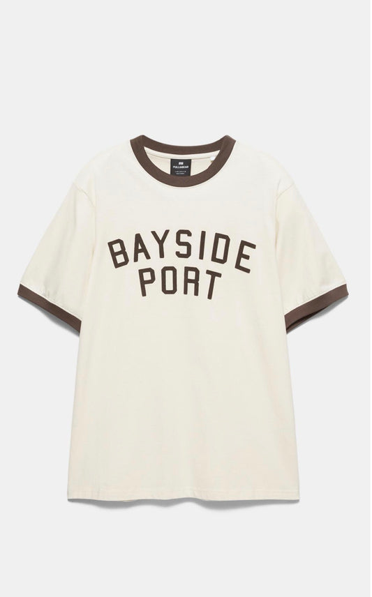Pull&Bear Boxy Fit Red Oversized T-Shirt – West Coast NYC Patch