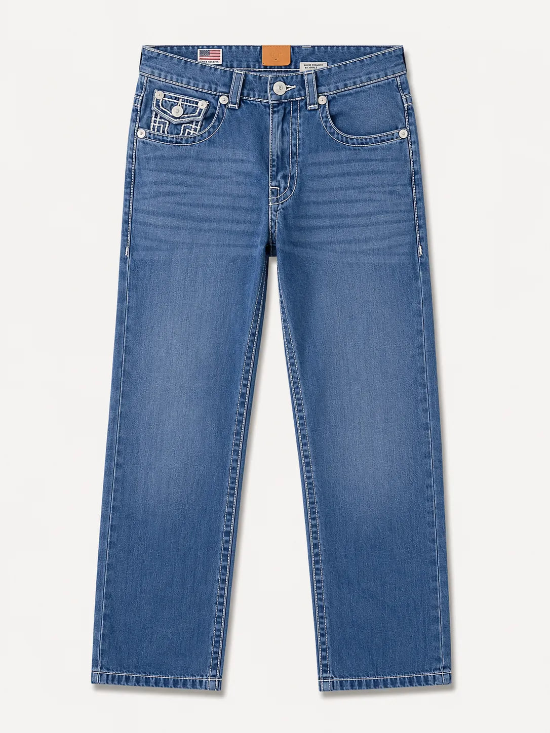 True Religion Ricky Super T Straight Leg Jeans