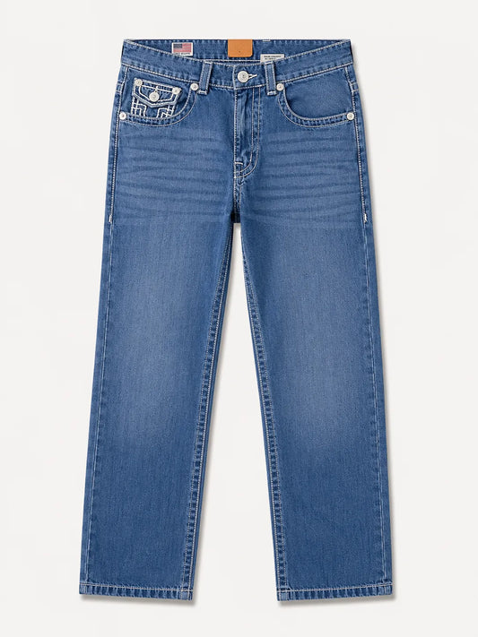 True Religion Ricky Super T Straight Leg Jeans