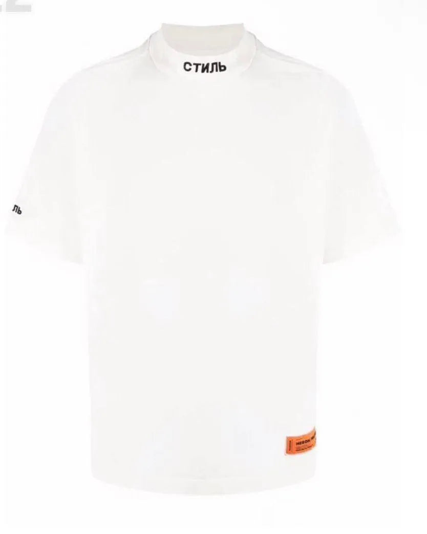 Heron Preston Mock Neck Oversized T-Shirt
