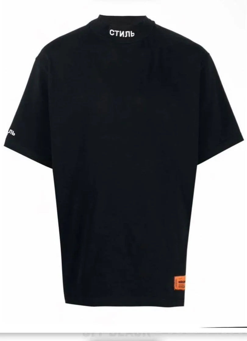 Heron Preston Mock Neck Oversized T-Shirt
