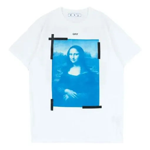 Off-White Mona Lisa Graphic T-Shirt – White | Premium Streetwear Tee