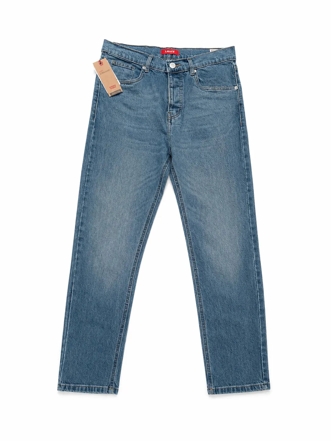 Levi's 511 Slim-Straight Jeans - Textured Ice Blue Wash