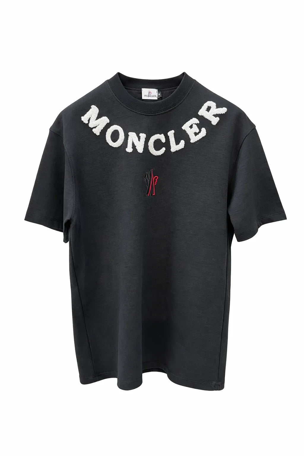 تي شيرت Moncler بشعار مزدوج