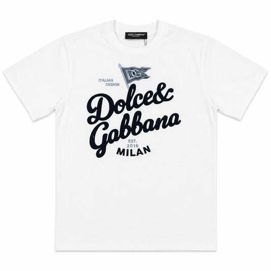 Dolce & Gabbana "Milan Italian Design" Graphic T-Shirt