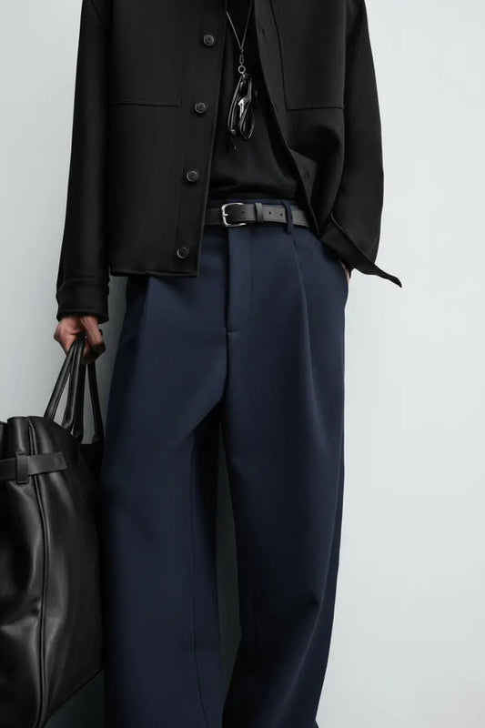 ZARA Old Money - Deep Navy Blue